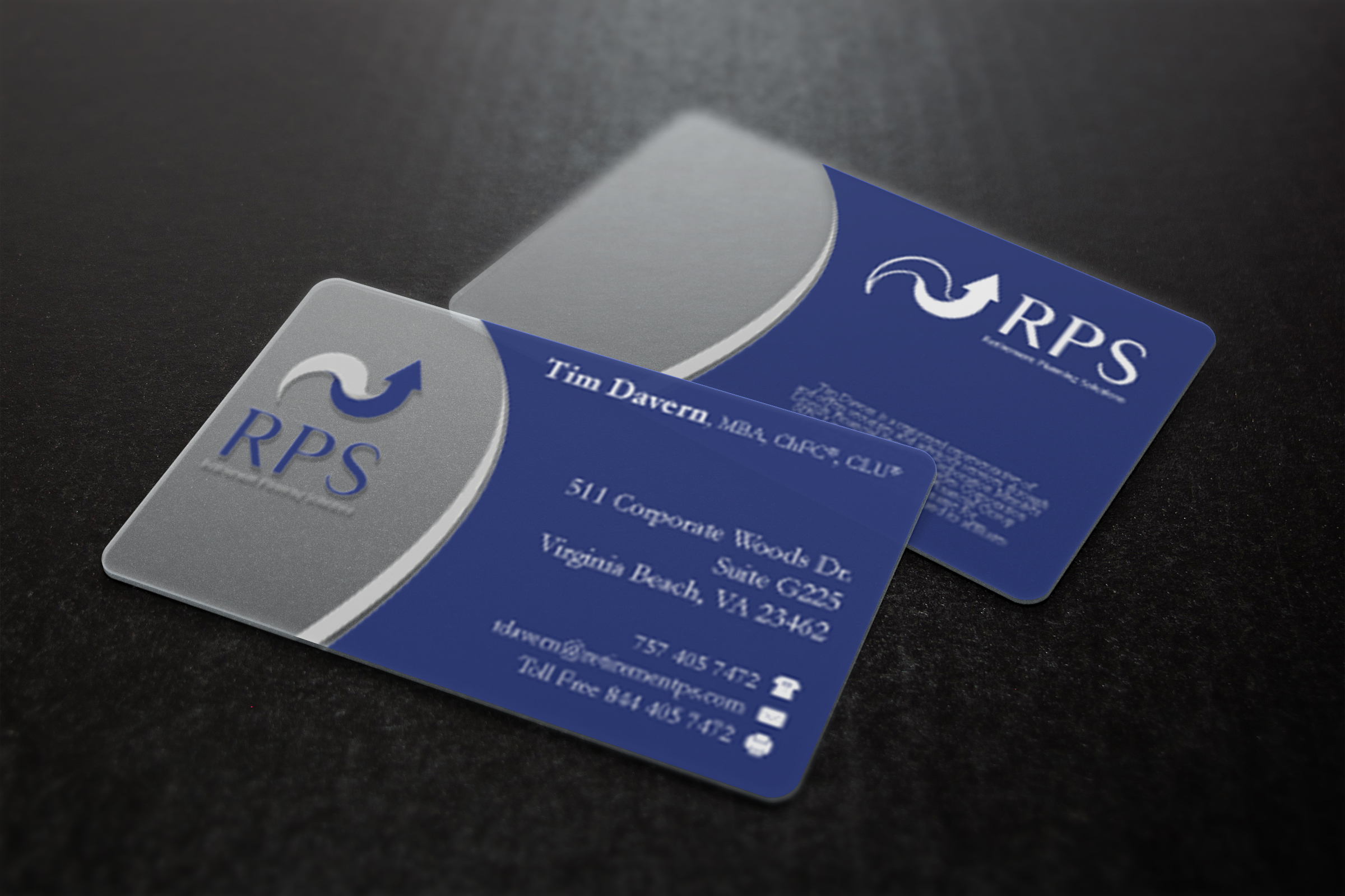 Visitenkarten-Design von Vishwa Basnayake für Retirement Planning Solutions | Design #25560406