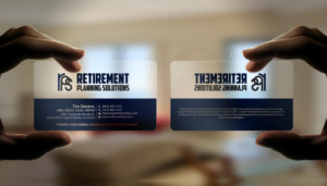 RPS - Retirement Planning Solutions | Diseño de Tarjeta de Presentación por chandrayaan.creative