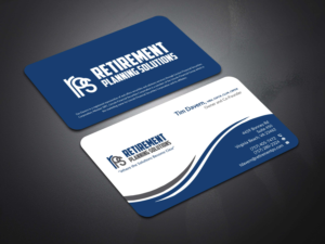 Business Card Design by Musa. A for Retirement Planning Solutions | Design: #25561428