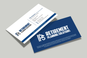 Business Card Design by Musa. A for Retirement Planning Solutions | Design: #25561429