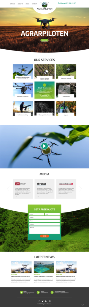 Web Design by pb for this project | Design: #25556287