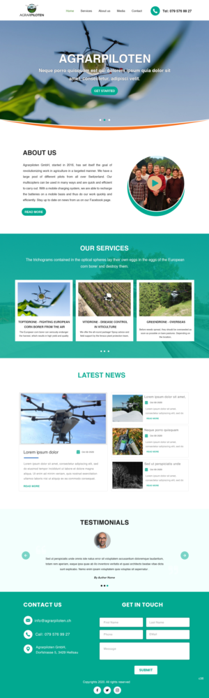 Web Design by pb for this project | Design: #25556295