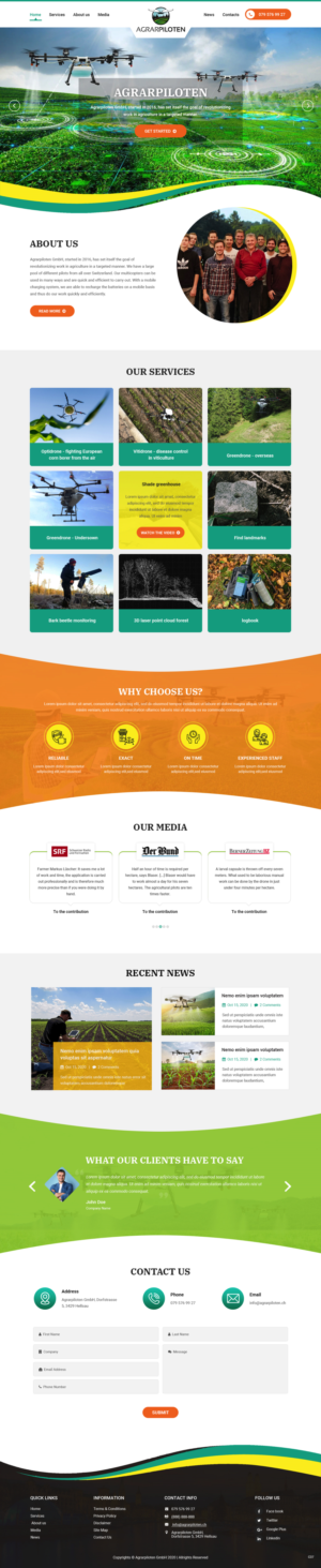 Web Design by pb for this project | Design #25556296