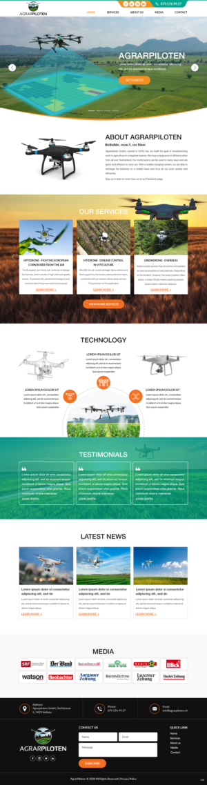 Web Design by pb for this project | Design: #25556297