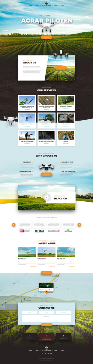 Web Design by Dummy4Design for this project | Design #25566091