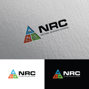 National Response Catering or NRC | Logo Design by Rii