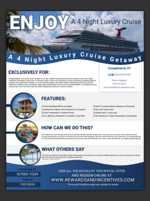 Redesign My Travel Voucher Coupons-Please redesign the flyers I have attached to this brief.  | Graphic Design by design.bb