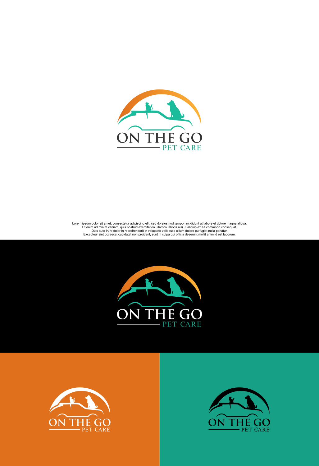 Diseño de Logo por siti MWDesign para On The Go Pet Care | Diseño #25568199