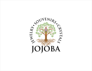 Jojoba (name of the business) Jewelry. Souvenirs. Crystals | Logo Design by BNdesigner