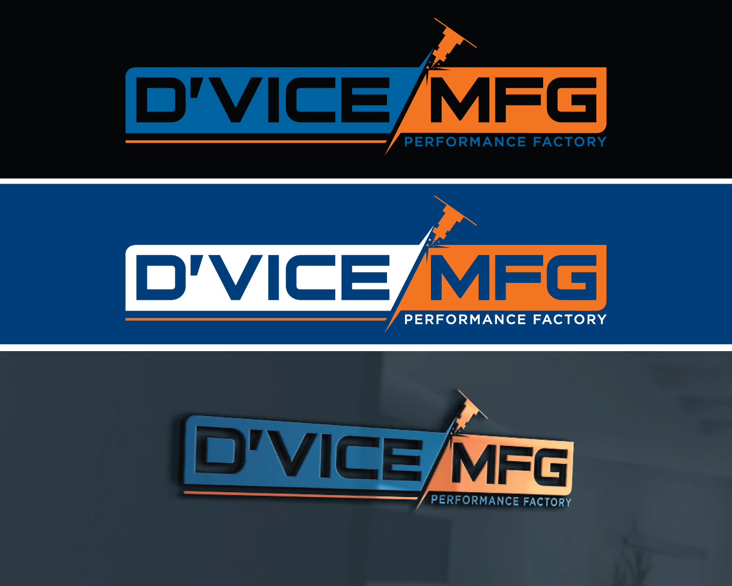 Logo Design by Atec for D'Vice MFG L.L.C. | Design #25559226