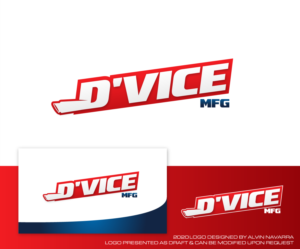 Design de Logo par alvinnavarra pour D'Vice MFG L.L.C. | Design : #25569554