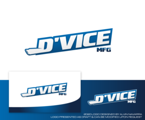 Design de Logo par alvinnavarra pour D'Vice MFG L.L.C. | Design : #25569557