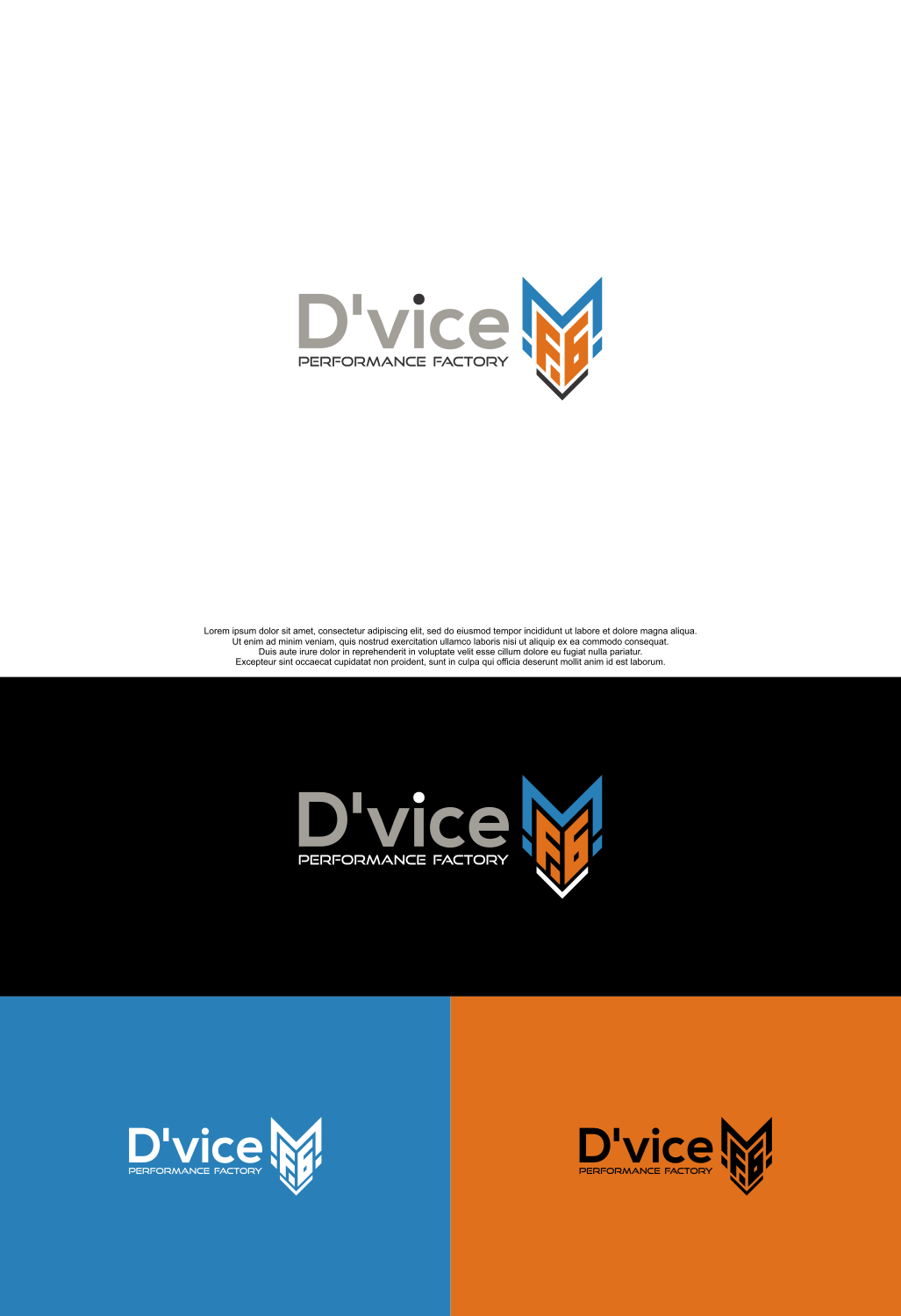 Logo Design by siti MWDesign for D'Vice MFG L.L.C. | Design #25568352
