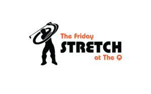 The Friday Stretch at The Q | Logo Design by MT