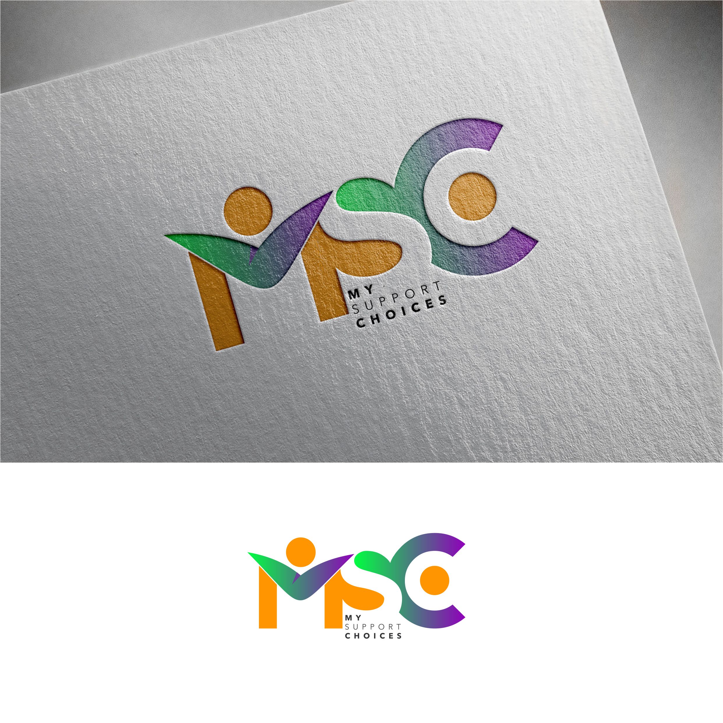 Logo Design by Jeferson HP for My Support Choices | Design #25551239