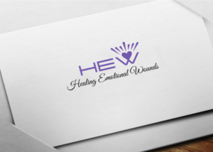 HEW - Healing Emotional Wounds | Logo Design by kevinK