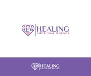 HEW - Healing Emotional Wounds | Logo Design by Ochieng