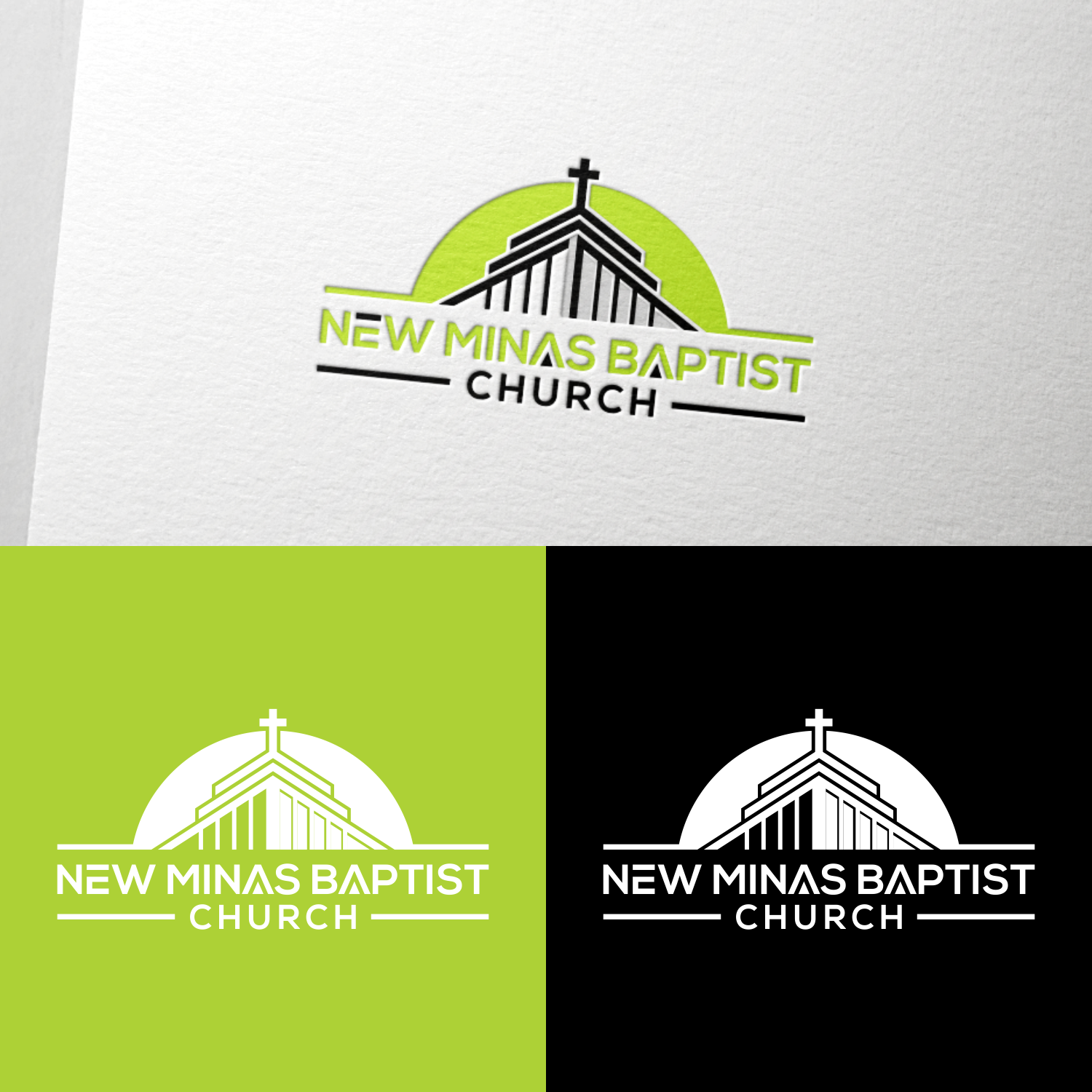 Logo Design by mr.yasmine for New Minas Baptist Church | Design #25554339
