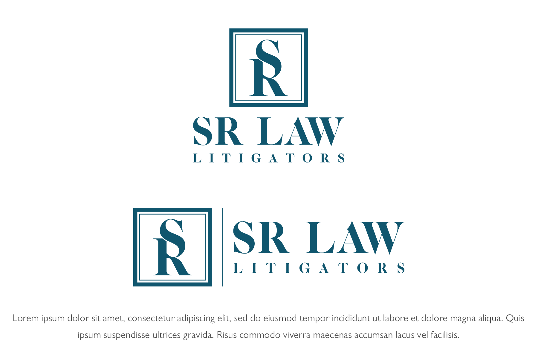 Logo-Design von ZinKo für SR Law | Design #25566283
