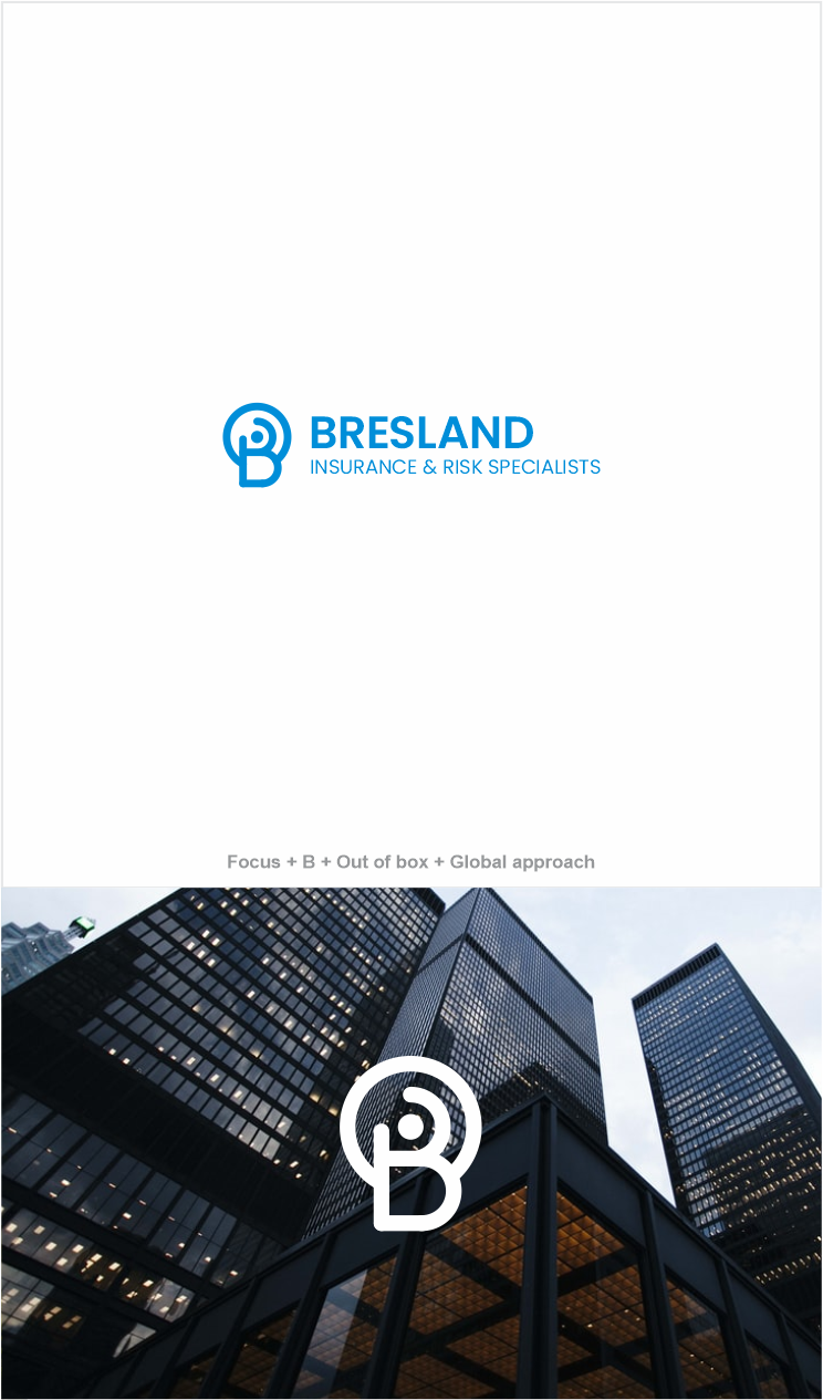 Logo-Design von Naavyd für Bresland Insurance & Risk Specialists | Design #25598146