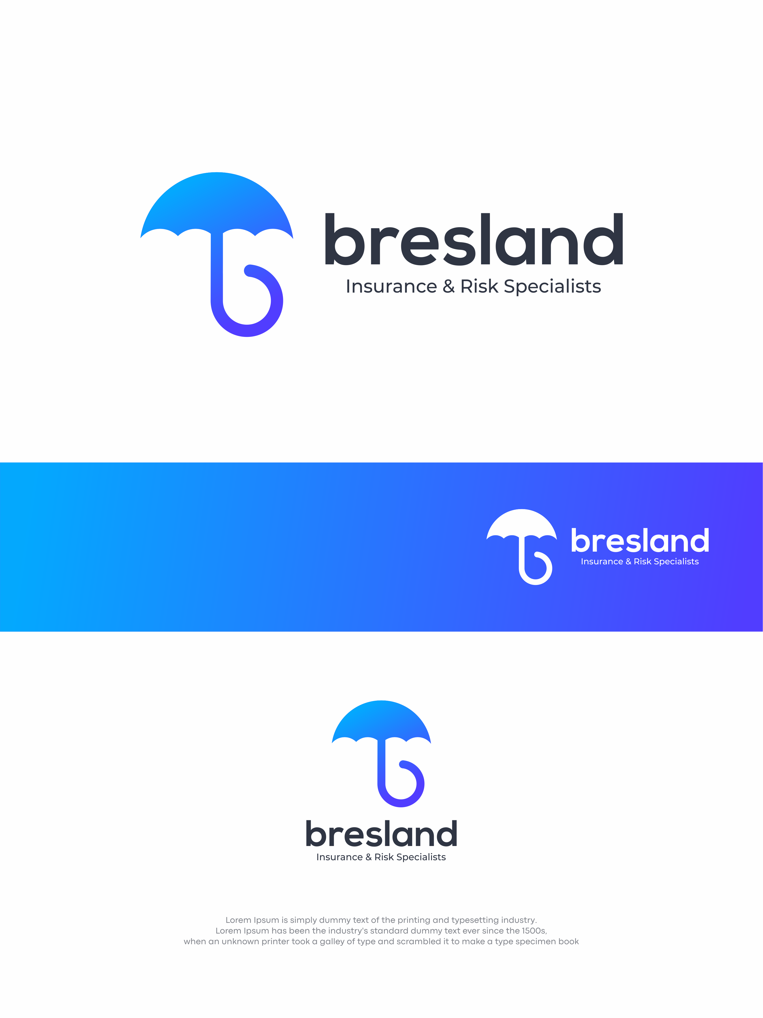 Logo Design by soriyeee for Bresland Insurance & Risk Specialists | Design #25618924