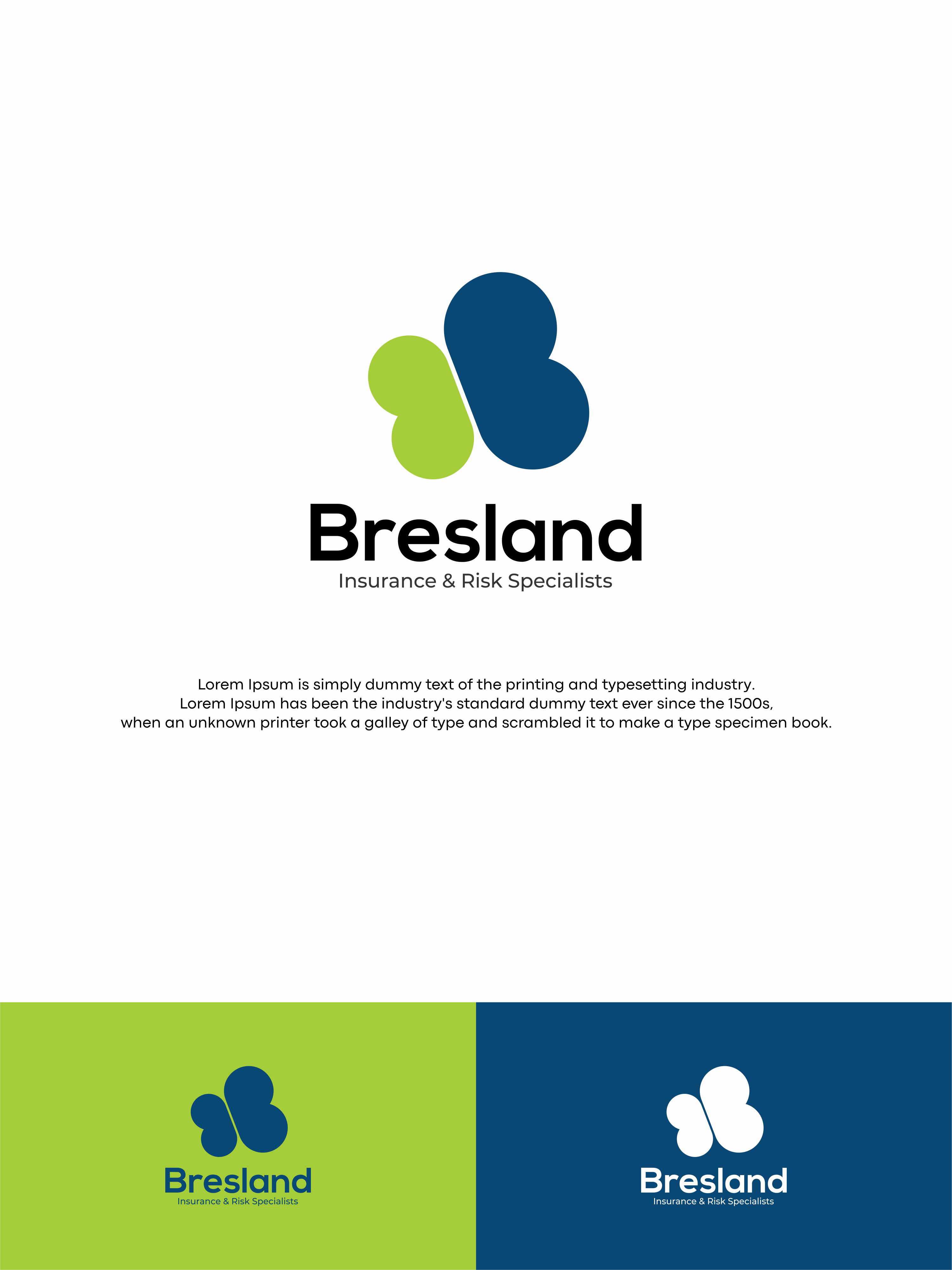 Logo Design by soriyeee for Bresland Insurance & Risk Specialists | Design #25619460