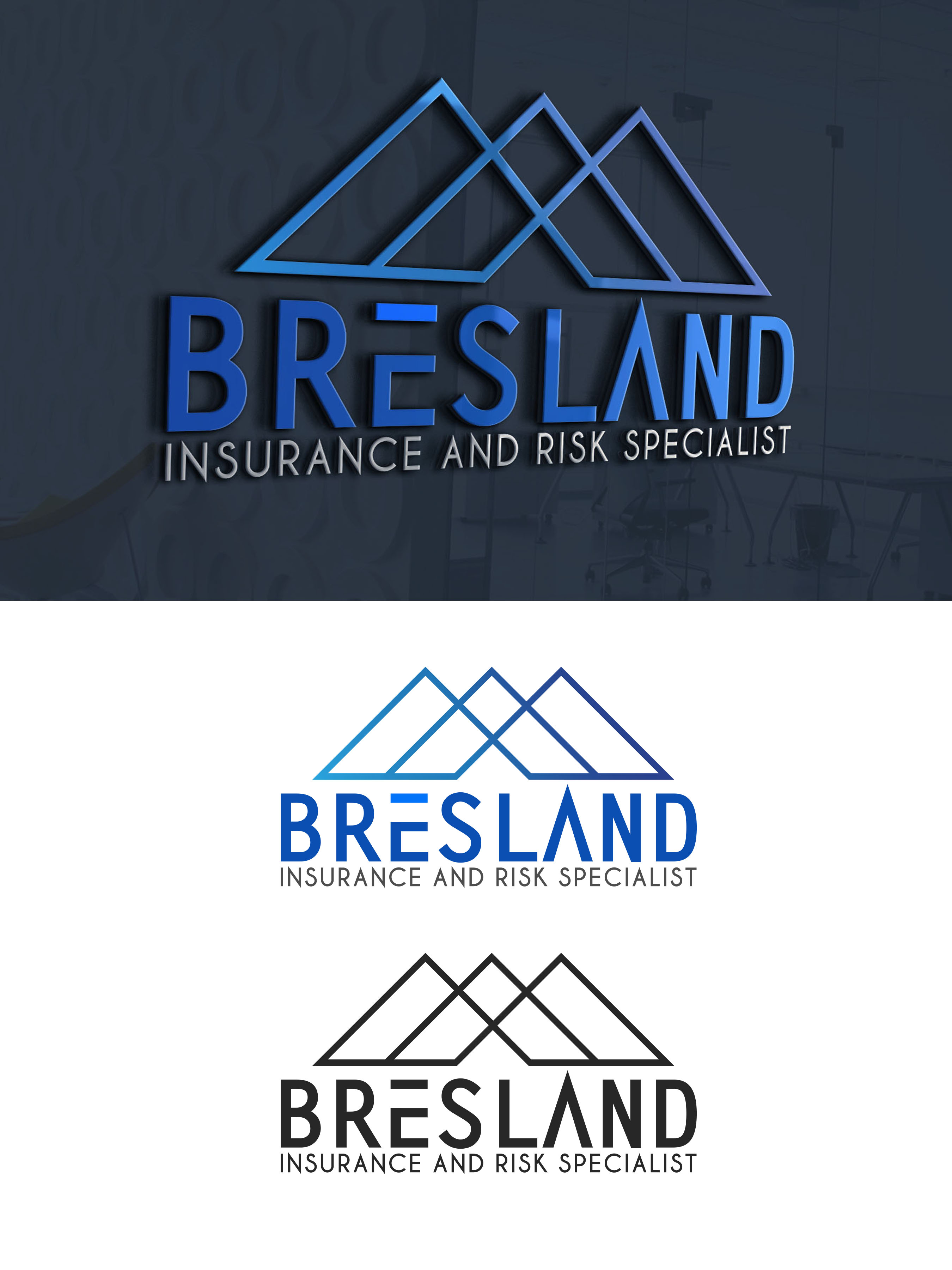 Logo Design by VanR for Bresland Insurance & Risk Specialists | Design #25619166