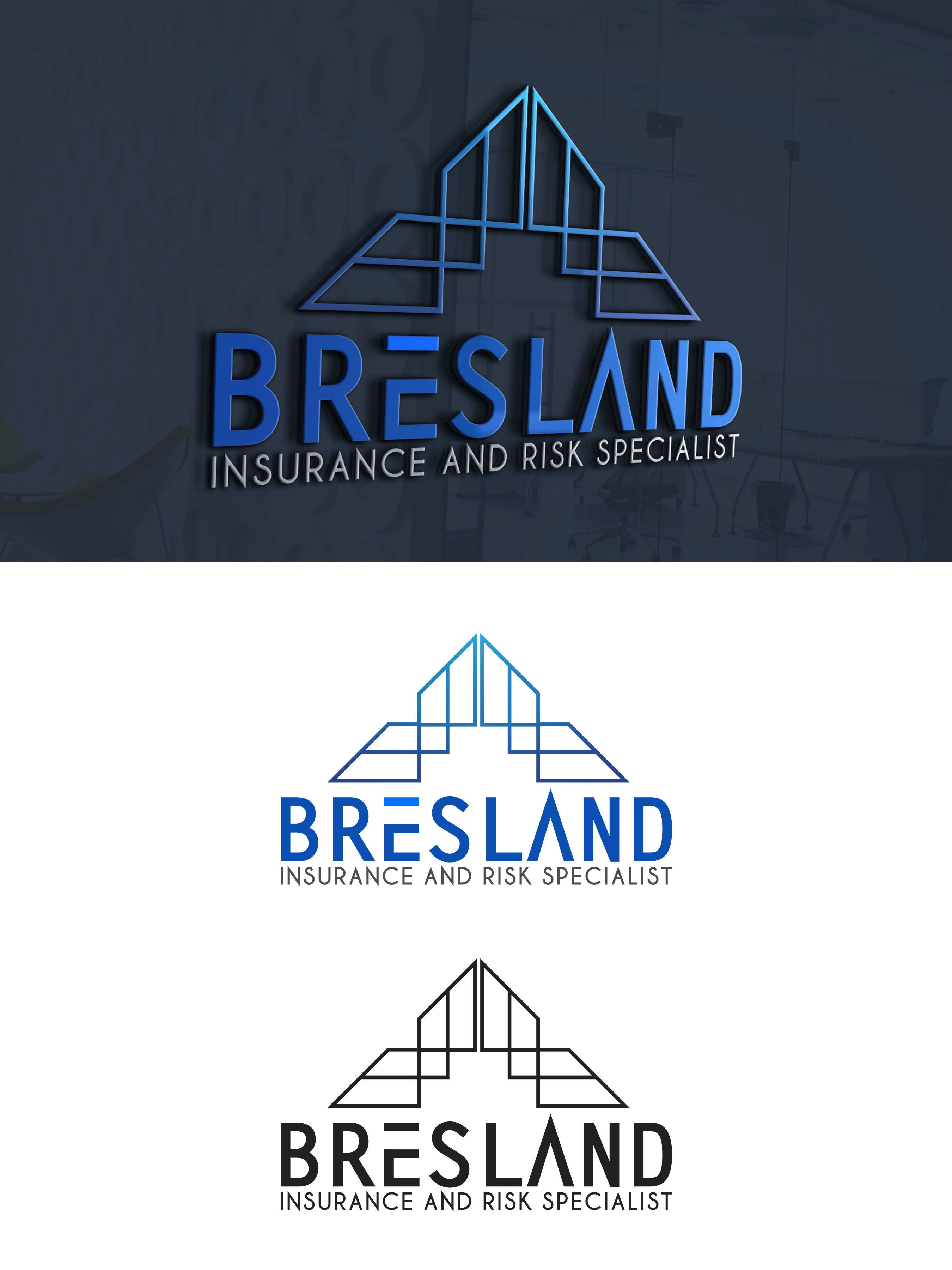 Logo Design by VanR for Bresland Insurance & Risk Specialists | Design #25619167