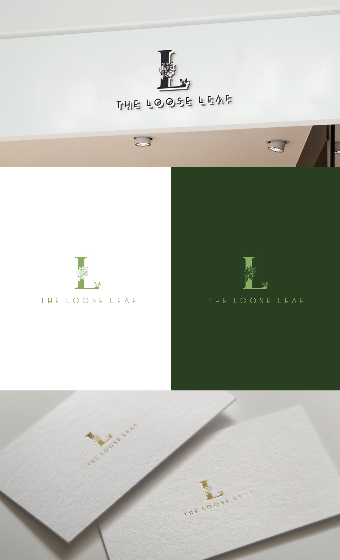 Logo Design by GLDesigns for The Loose Leaf | Design #25551312