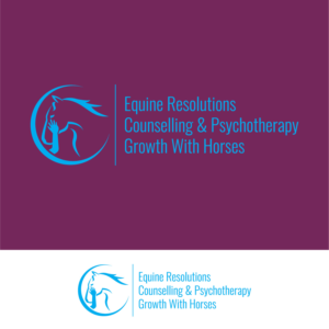 Equine Resolutions Counselling & Psychotherapy - Growth With Horses | Logo-Design von RAMBUTAN