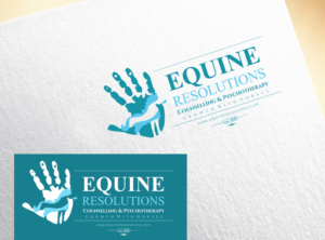Equine Resolutions Counselling & Psychotherapy - Growth With Horses | Logo-Design von nikkiblue
