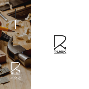 Rusk Home Enhancements | Logo Design by SamiddhaH