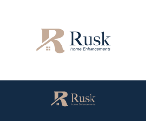 Rusk Home Enhancements | Logo Design by Ng V Duc