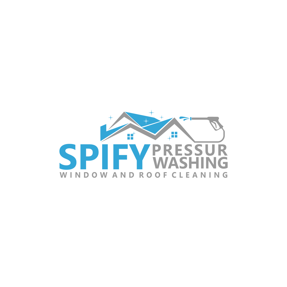 Logo Design by Gerald Design 3 for Spify pressure washing | Design #25553381