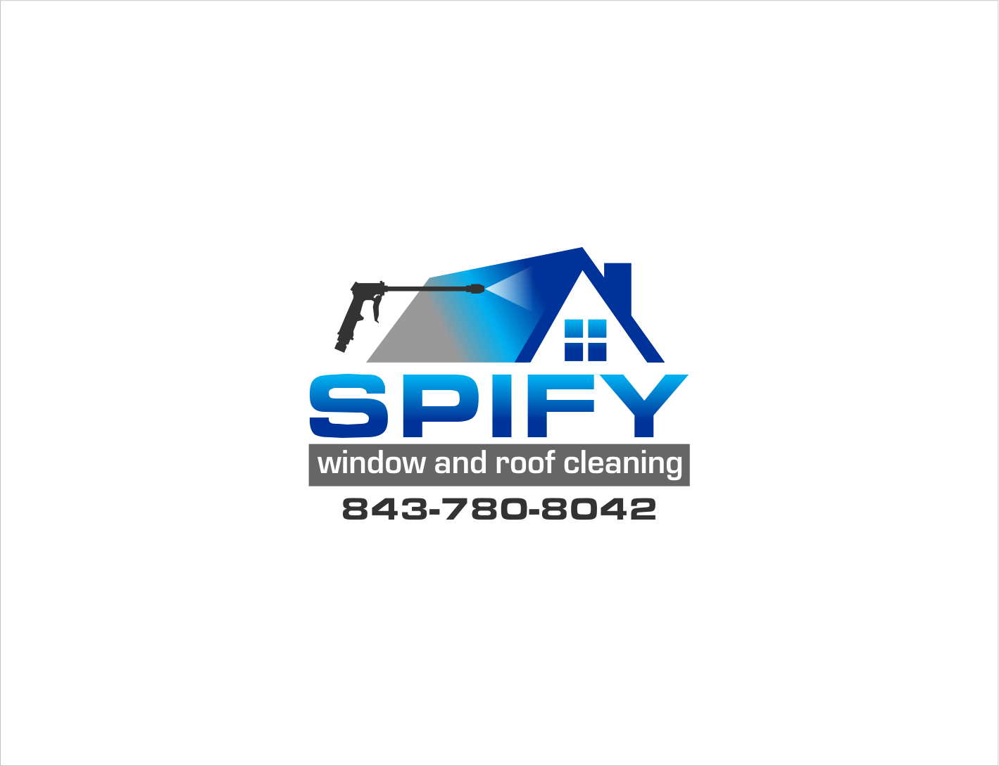 Logo Design by BNdesigner for Spify pressure washing | Design #25552324