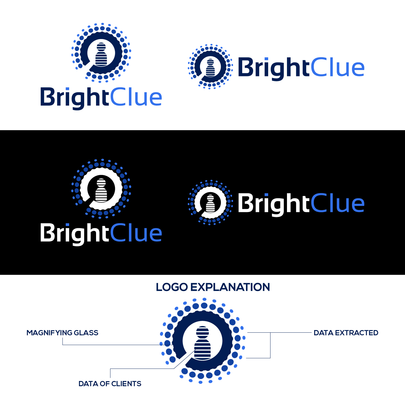Logo Design by sangeloenriquez for BrightClue | Design #25560050