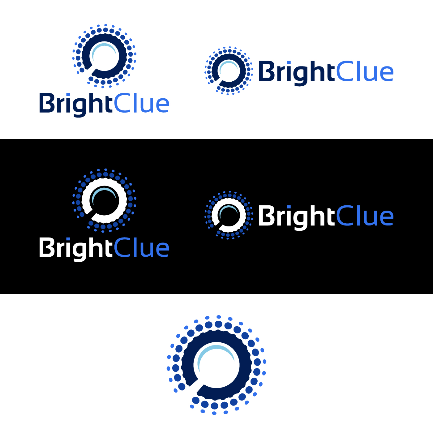 Logo Design by sangeloenriquez for BrightClue | Design #25573314
