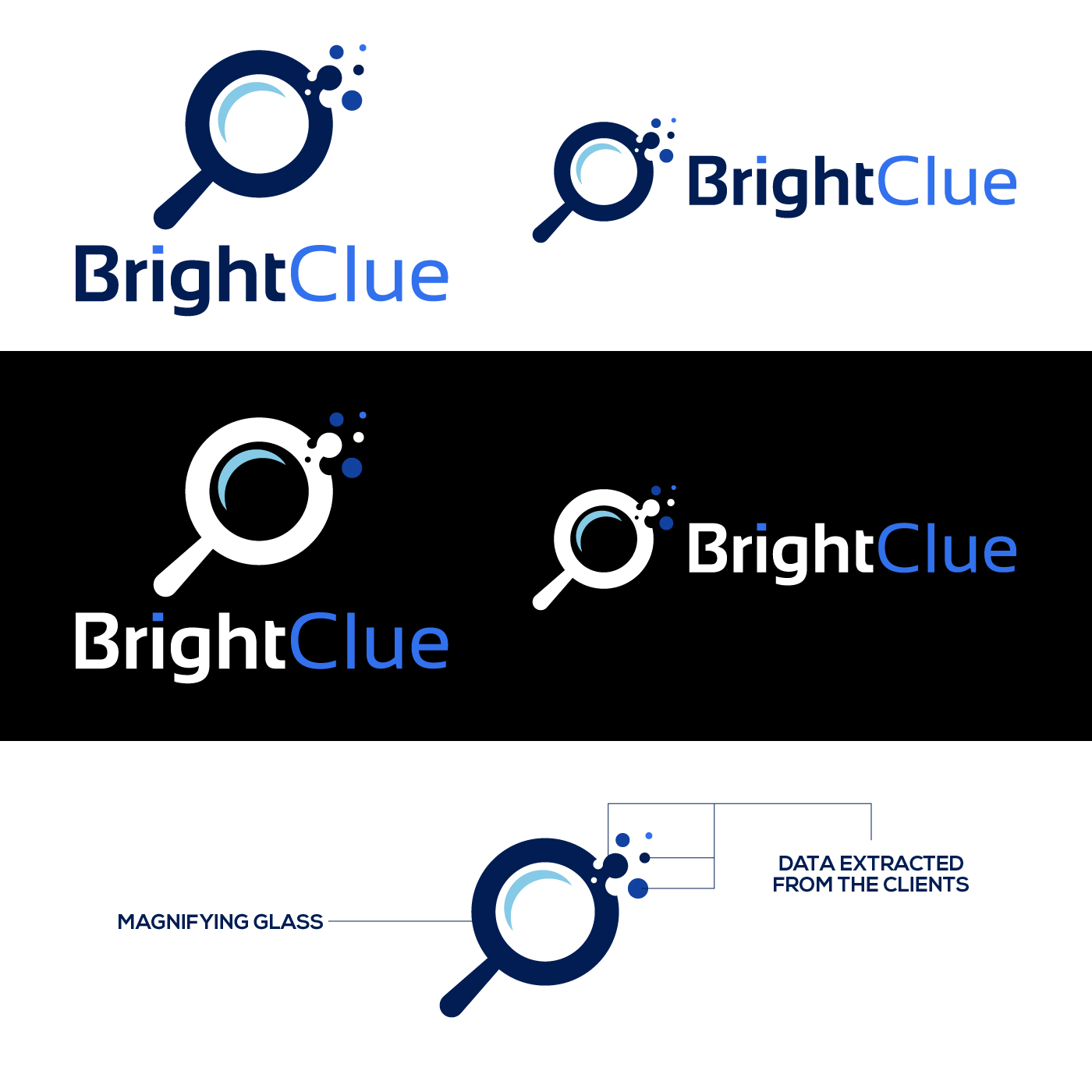 Logo Design by sangeloenriquez for BrightClue | Design #25573318