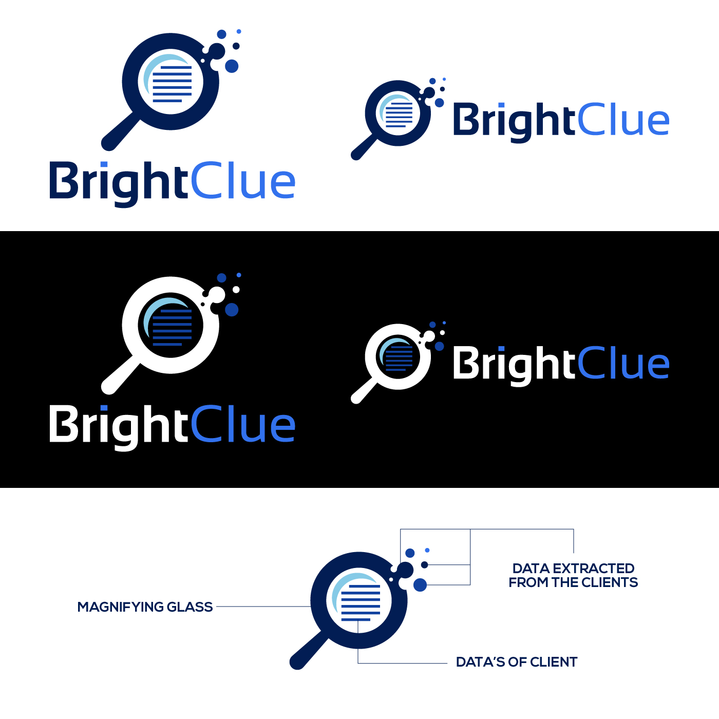 Logo Design by sangeloenriquez for BrightClue | Design #25573323