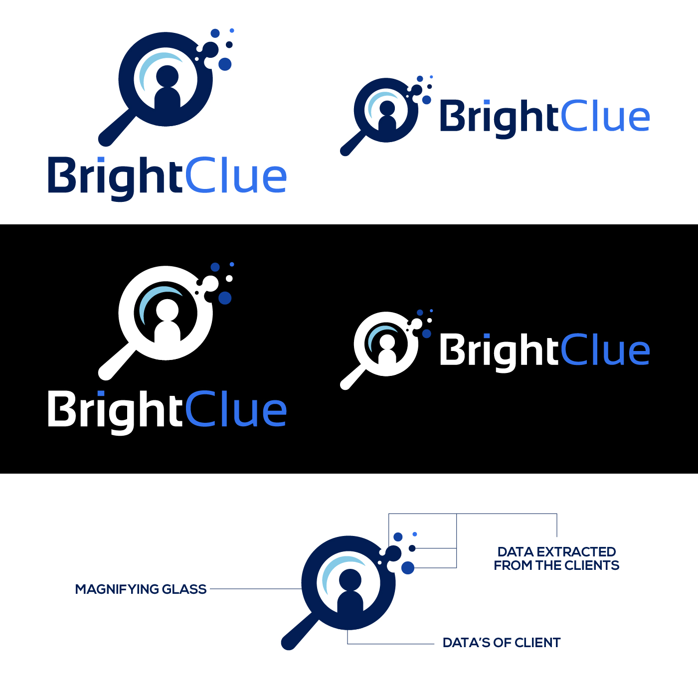 Logo Design by sangeloenriquez for BrightClue | Design #25573332