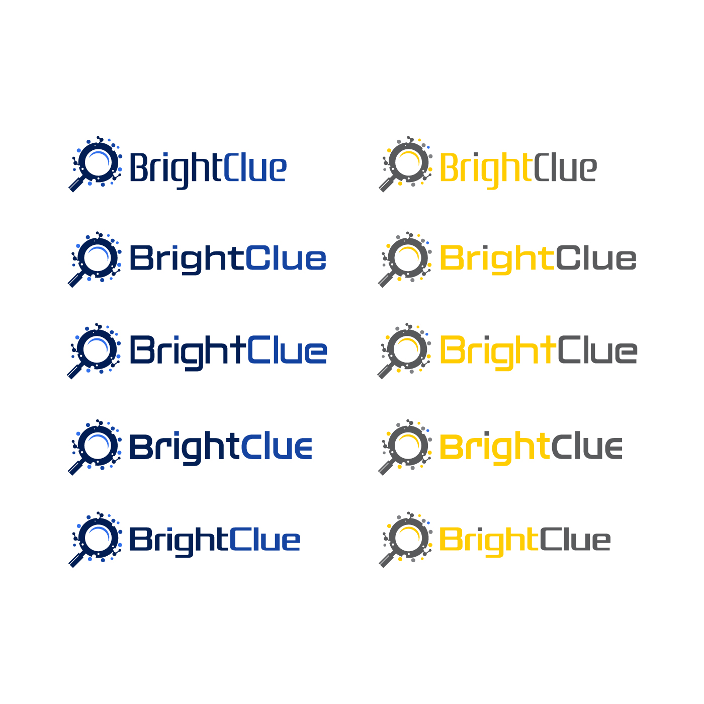 Logo Design by sangeloenriquez for BrightClue | Design #25582801