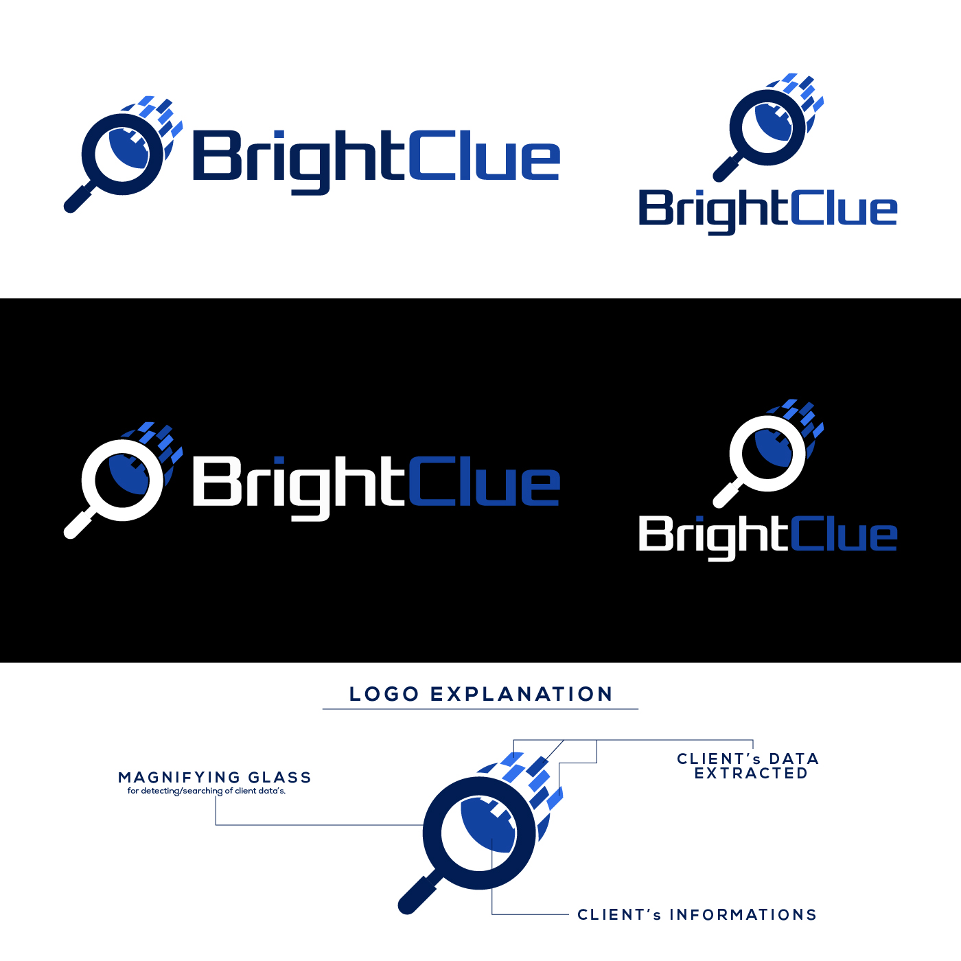 Logo Design by sangeloenriquez for BrightClue | Design #25589478