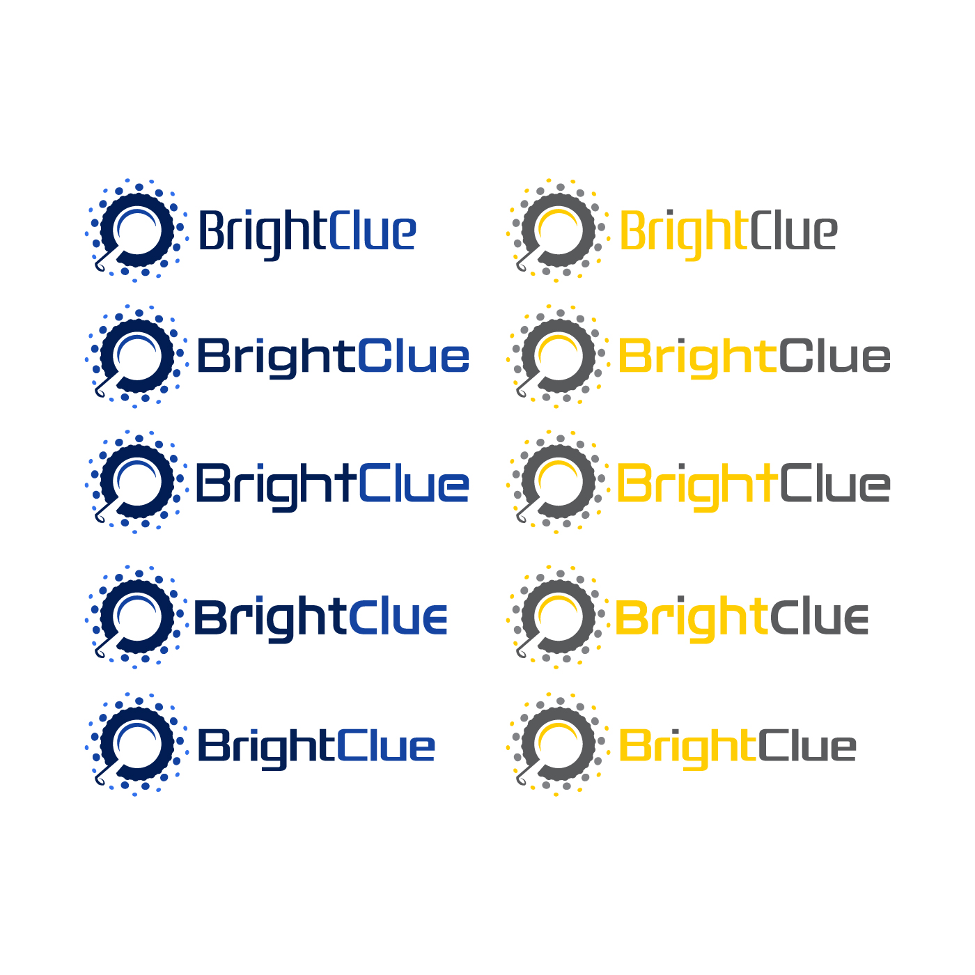 Logo Design by sangeloenriquez for BrightClue | Design #25591138