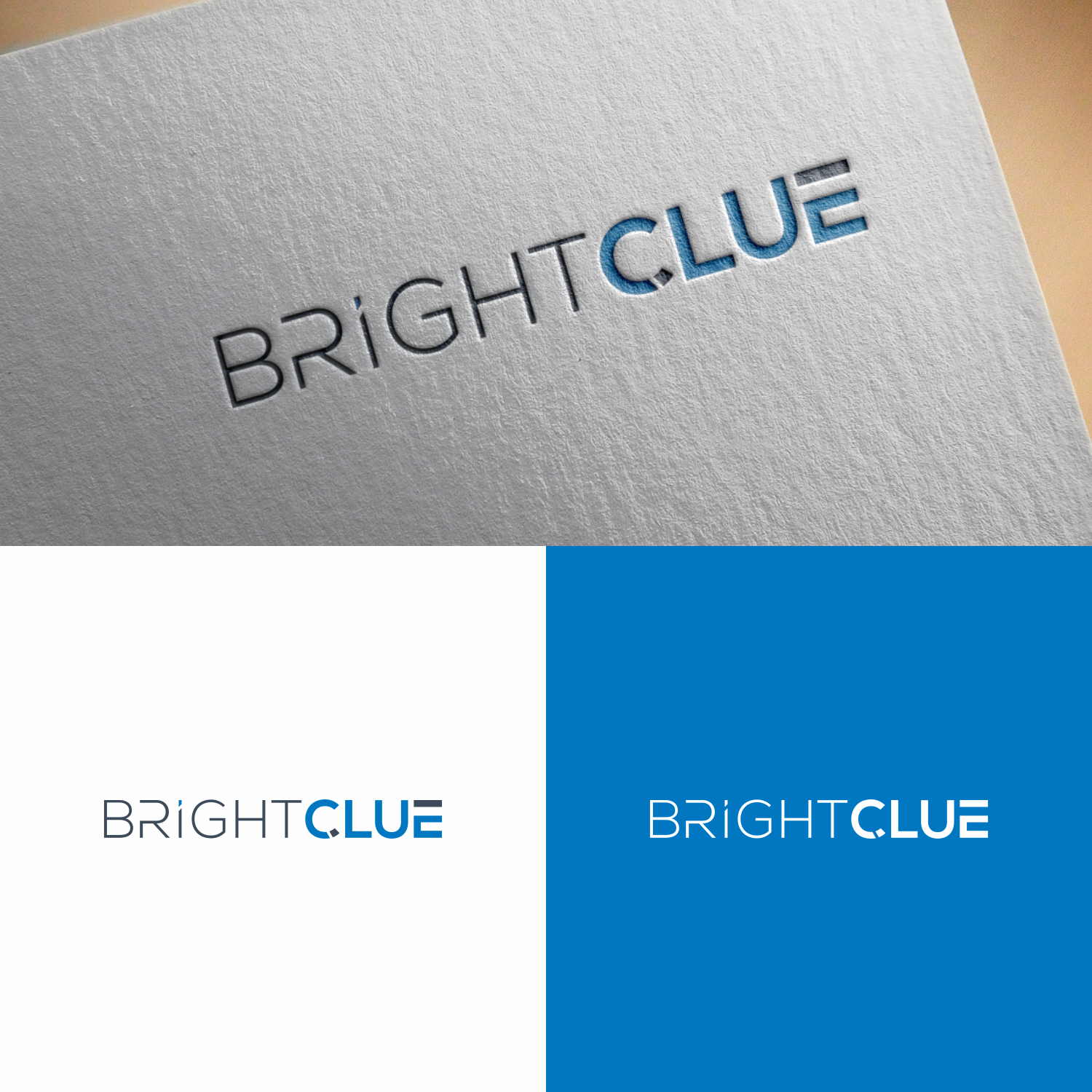 Logo Design by manah bening for BrightClue | Design #25555715