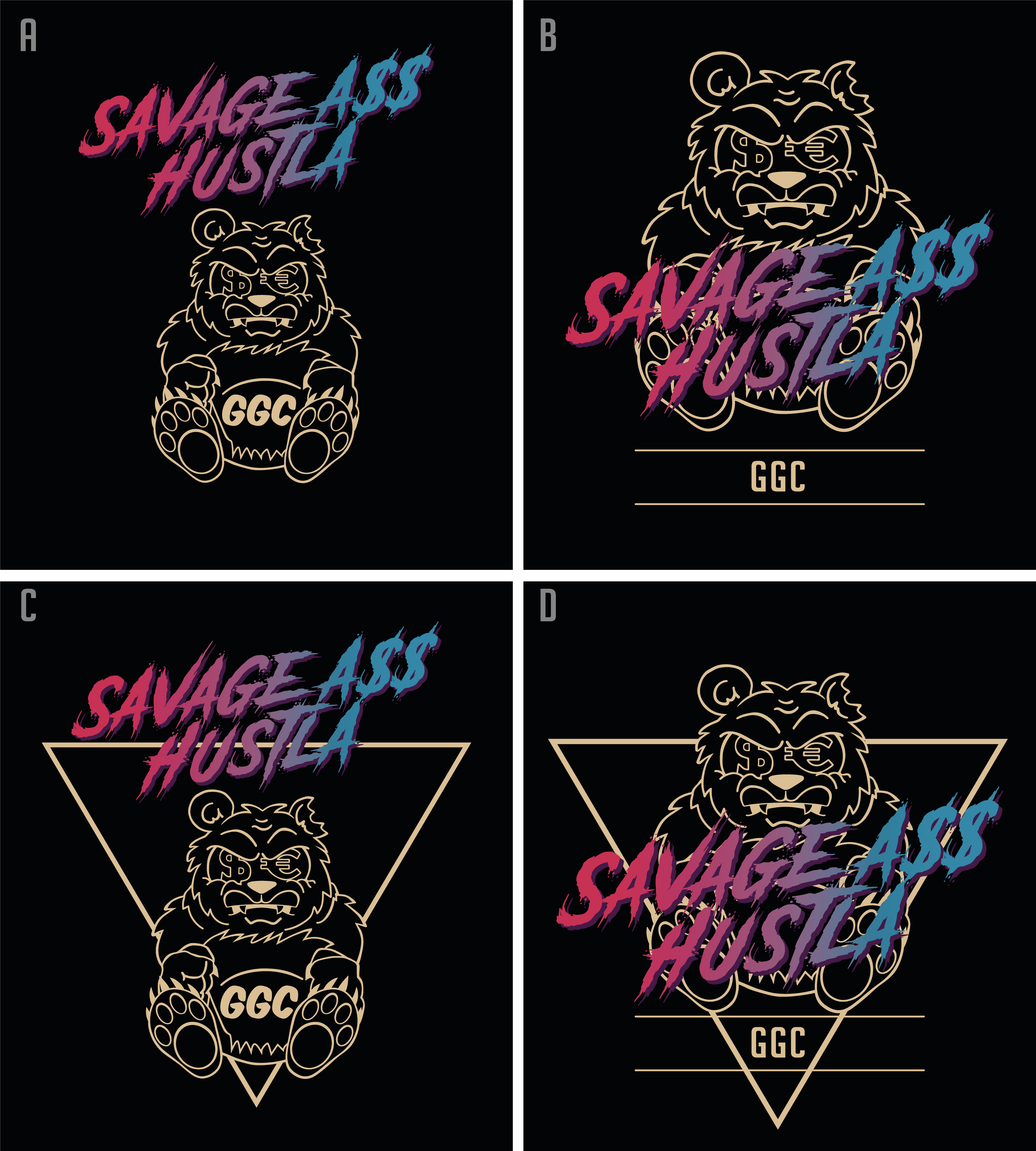 Grafik-Design von Al Pech für Grizzy Gang Clo. | Design #25550324