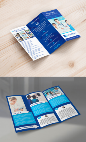 Pediatric Pelvic Health Brochure | Flyer Design by CG PRITAM