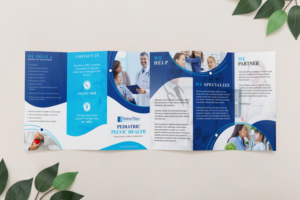 Pediatric Pelvic Health Brochure | Design de Flyer par digitalpolo.com
