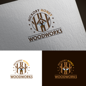 Hickory Honey Woodworks | Logo-Design von sankar999