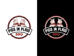 Pigs In Plaid | Logo Design by wonderland