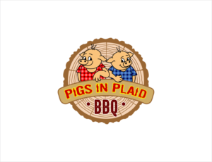 Pigs In Plaid | Logo Design by BNdesigner